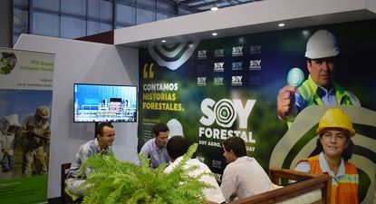 Agro en Punta: área de expositores en la edición del año pasado.