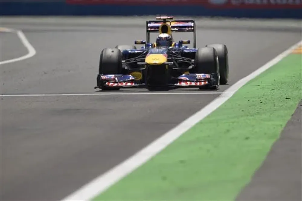 El alemán se divierte en el Mundial de Fórmula 1