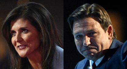 Nikki Haley y Ron DeSantis apoyan ahora a Donald Trump.