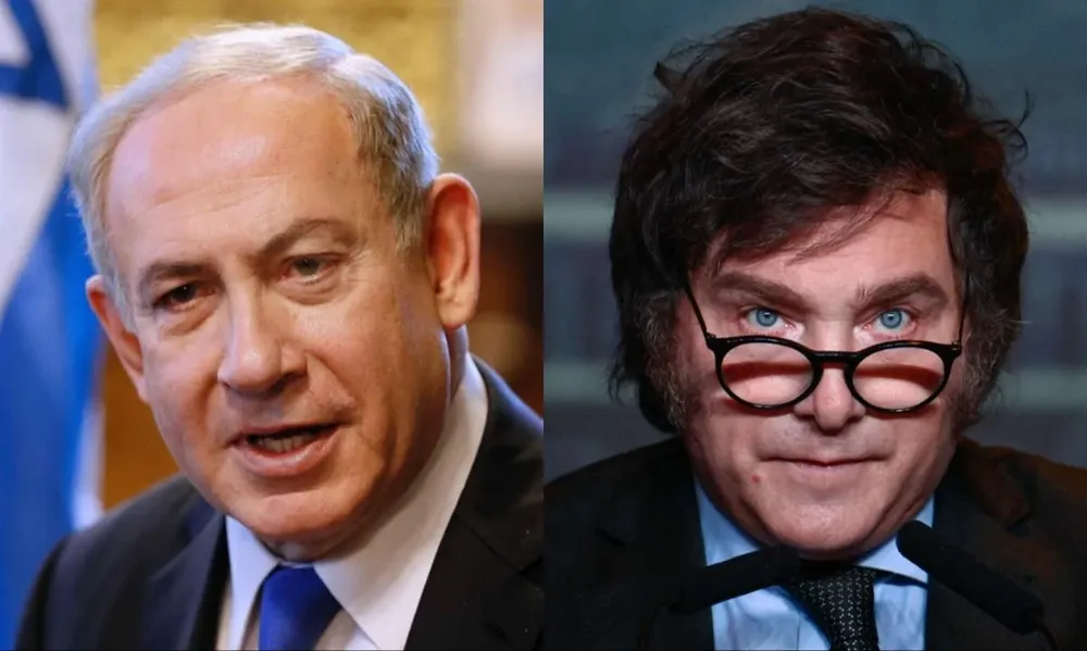 Netanyahu y Milei