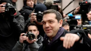 Bruselas. El primer ministro griego Alexis Tsipras acudió este jueves al Concilio de la Unión Europea.