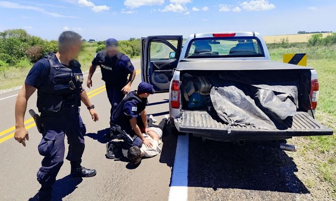 Incautación en Paysandú de más de 400 kilos de drogas: encontraron cocaína y pasta base