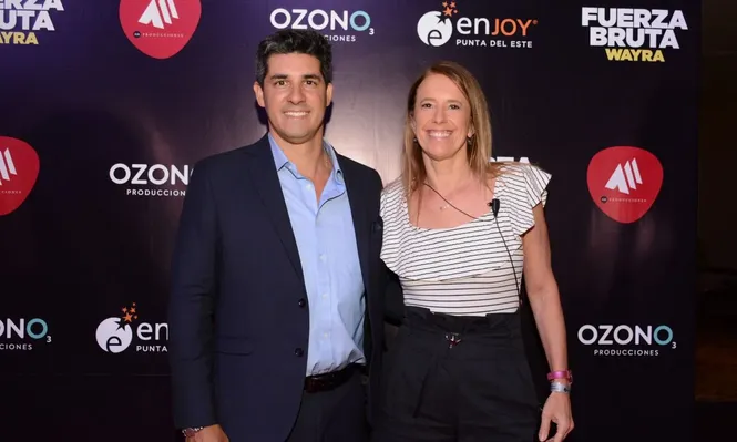 Javier Azcurra y Angie Arbesú