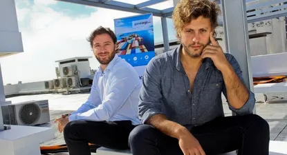 Los fundadores de gurucargo.com, Alejandro Esperanza y Andrés Israel