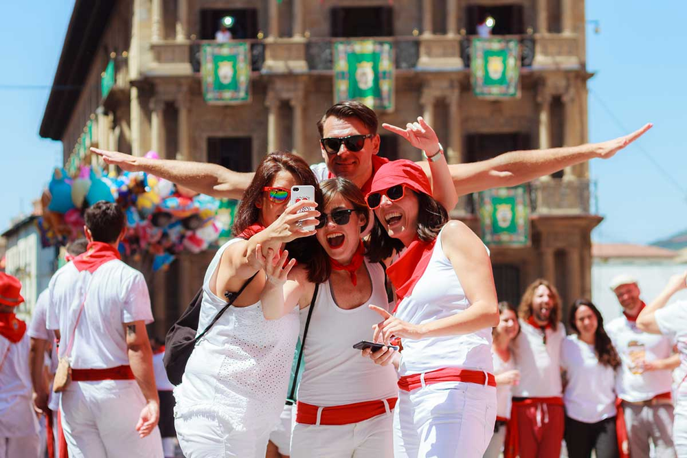 Fiestas populares en España.
