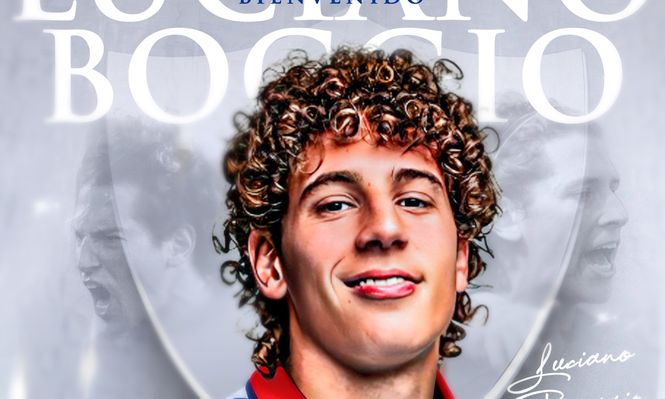 Nacional presentó a Luciano Boggio como nuevo jugador tricolor