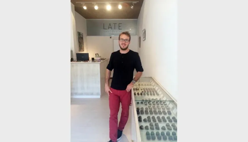 El fundador de Late Chocolate, Juan Diego San Martin