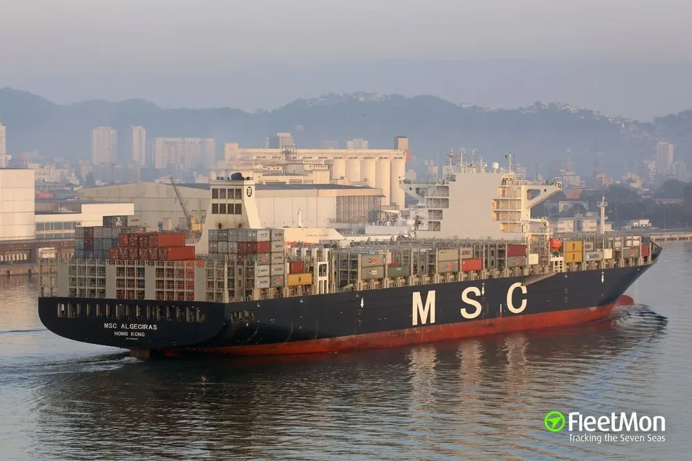 El carguero Joseph Schulte.