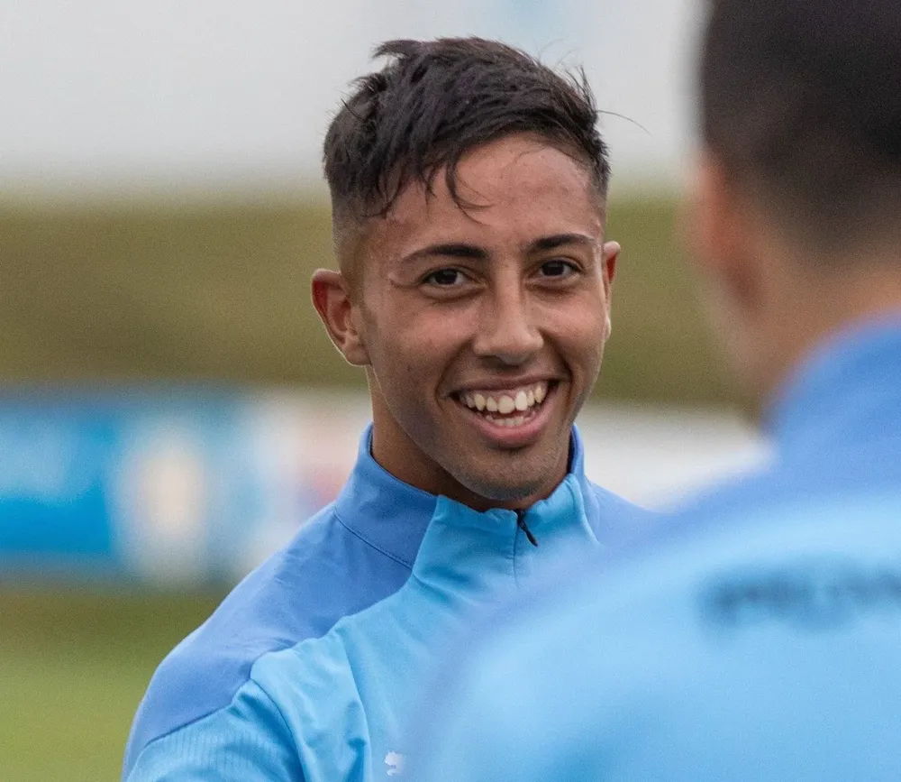 La alegría de Fabricio Díaz