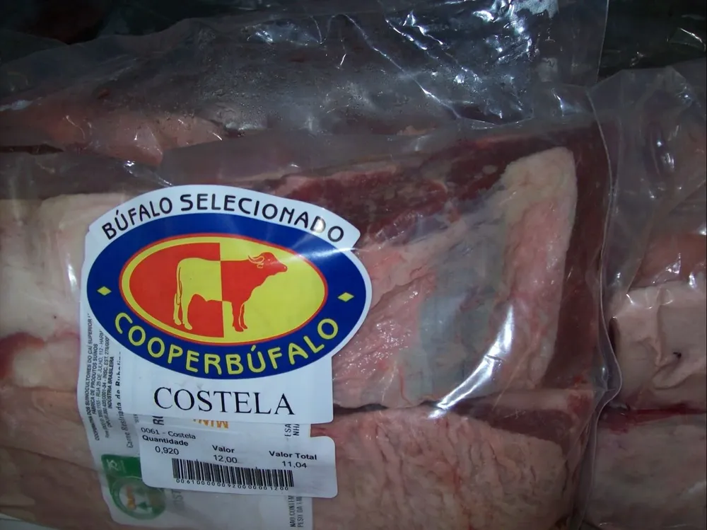 Carne brasileña de exportación.