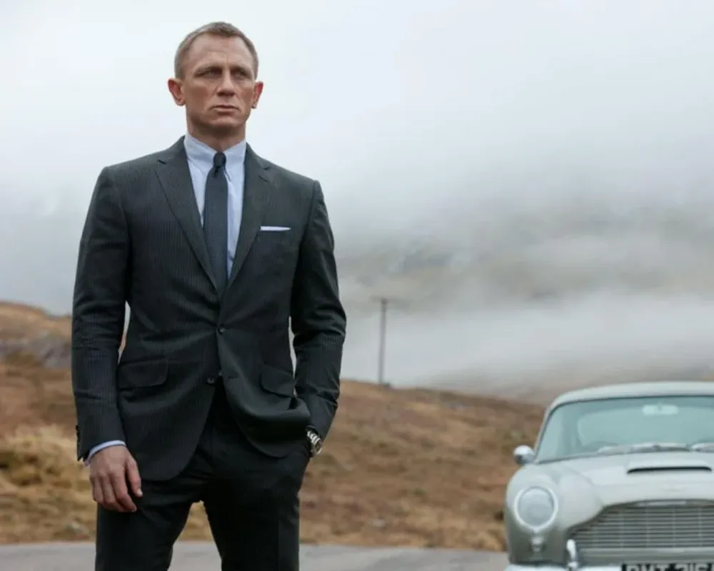 Daniel Craig durante una escena de Skyfall.