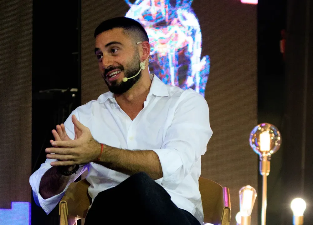 Nicolás Occhiato, fundador de Luzu TV.