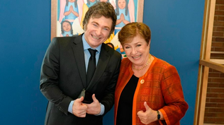 Javier Milei se reunió con Kristalina Georgieva