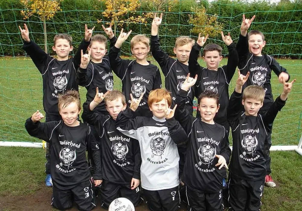 Los pibes de Greenbank con la de Motörhead