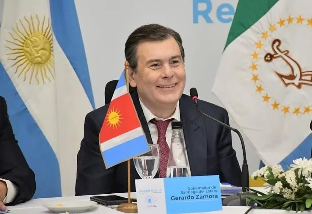 Gerardo Zamora, gobernador de Santiago del Estero