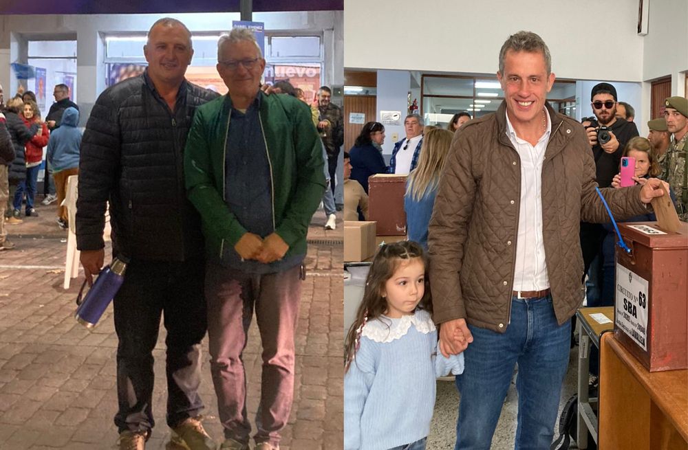 Daniel Ximénez y Mario García, candidatos que pugnan por la Intendencia de Lavalleja