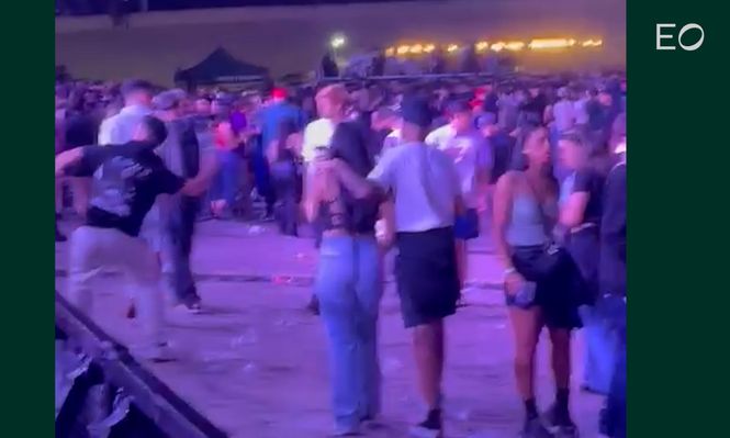 Escándalo en el Velódromo: Anuel AA suspendió el show y el público enfureció