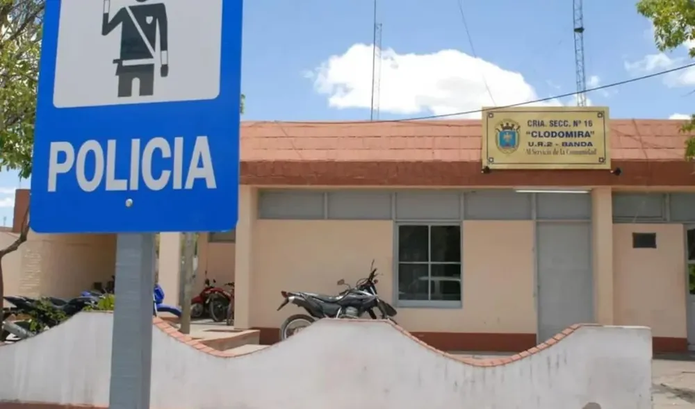 La Comisaría 16 de Banda. (Foto: Aire de Santa Fe)