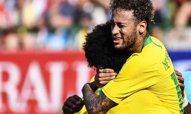Con otro gol de Neymar, Brasil goleó 3-0 a Austria