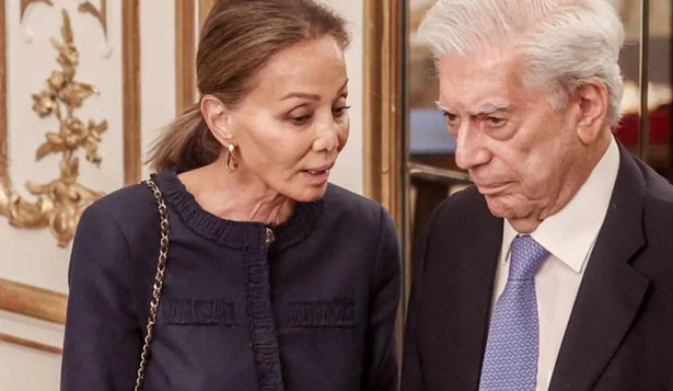 Isabel Preysler y Mario Vargas Llosa. (Archivo)&nbsp;