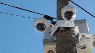 Cámara de videovigilancia del Minsterio del Interior. (Archivo)
