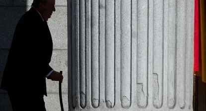 El rey Juan Carlos en 2018, en el aniversario 40 de la Constitución española