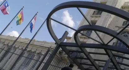 Fachada del edificio Mercosur