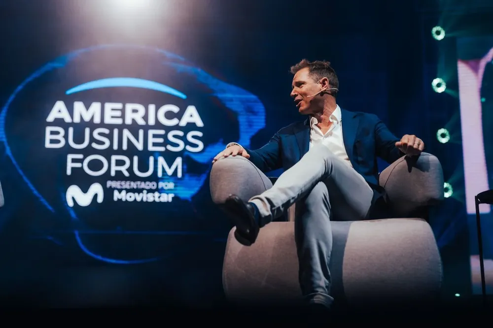 El presidente de Banco Macro, Jorge Brito