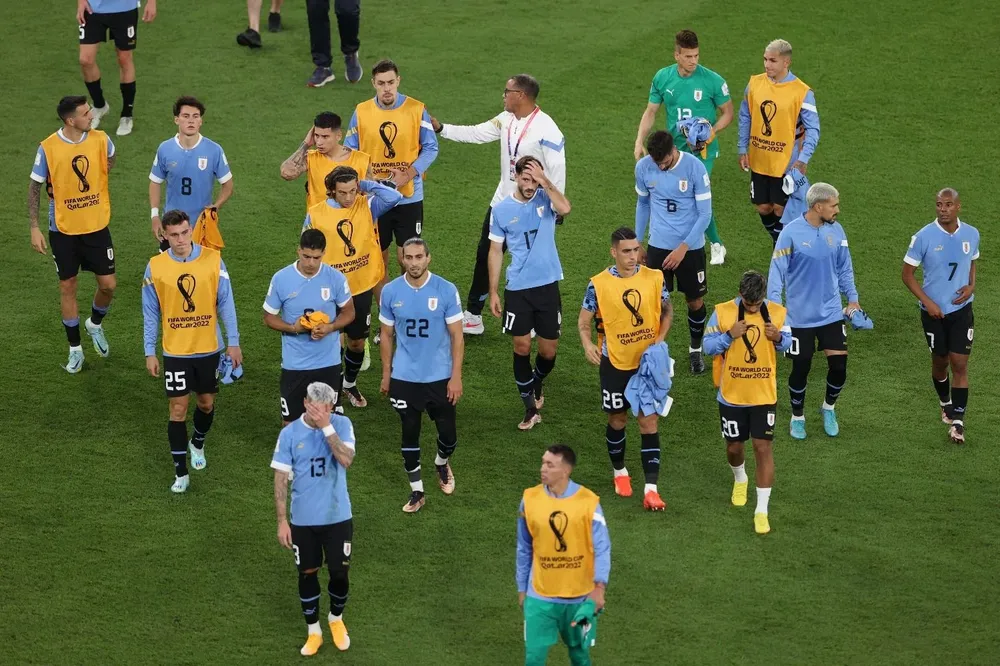 Uruguay tras el empate con Corea