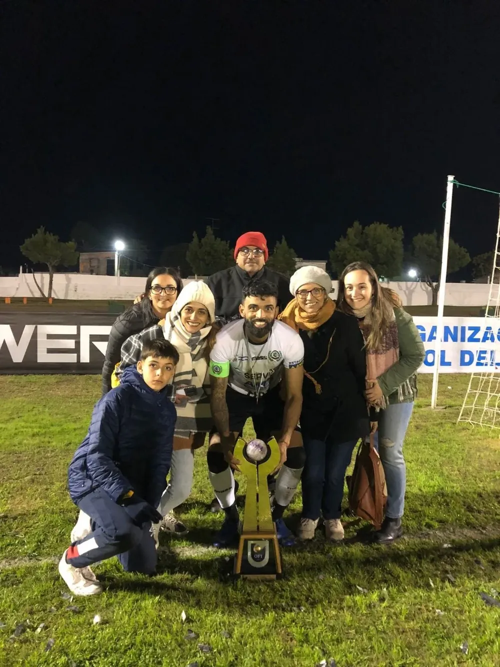 Rebollo y la familia