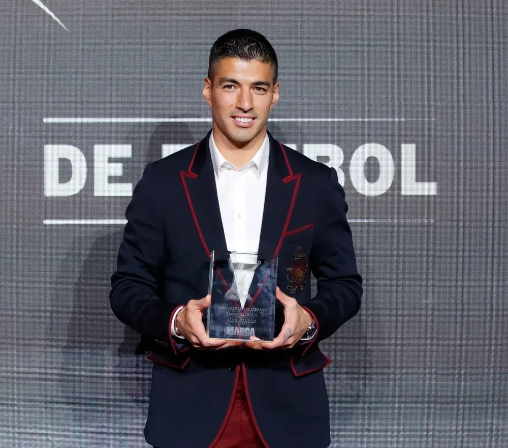 Luis Suárez fue elegido mejor jugador de la Liga 2020/21 por el diario Marca