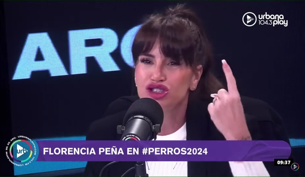 Florencia Peña sobre Alberto Fernández