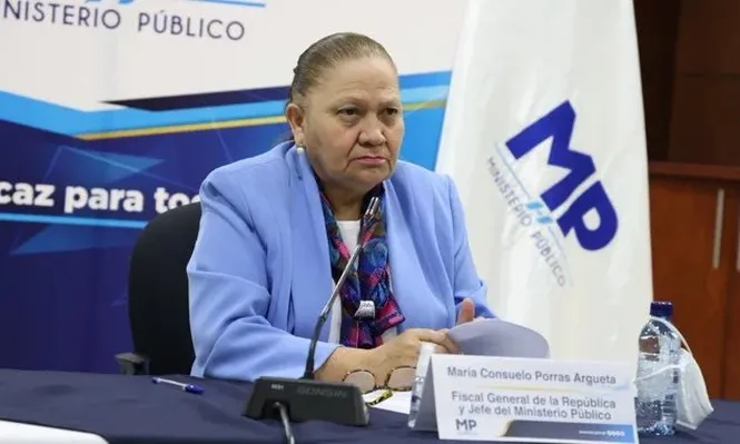 María Consuelo Porras Argueta, titular de la Fiscalía General de Guatemala.