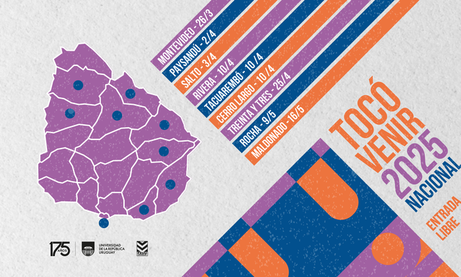Tras amenazas de bomba y de atentado, Udelar informó que el Tocó Venir se desarrollará tal como estaba planificado.