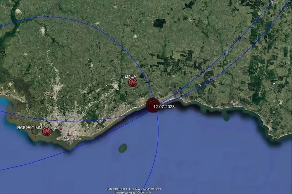 Terremoto en Uruguay