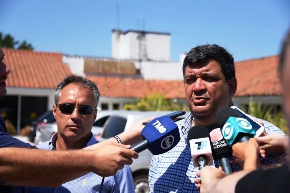 El presidente de Peñarol en Los Aromos