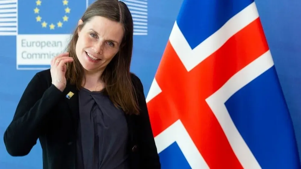 Katrin Jakobsdottir, primera ministra de Islandia