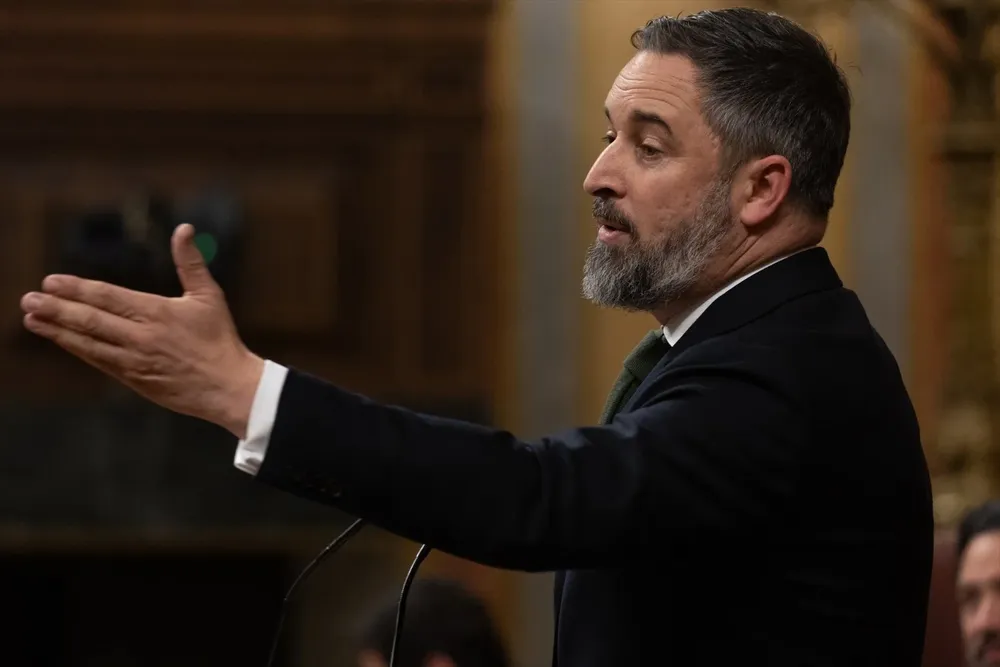 El líder de VOX, Santiago Abascal,