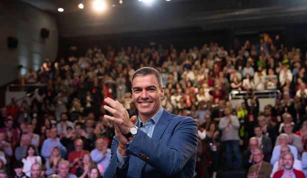 Sanchez en el congreso del PSOE de Castilla y León que se celebra en Palencia.