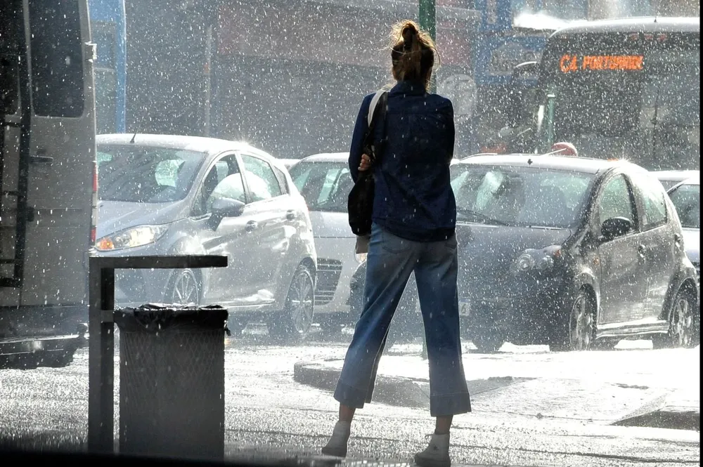 Se espera un día nublado y con lluvias en Montevideo