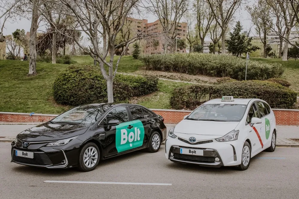 Vehículos de Bolt.
