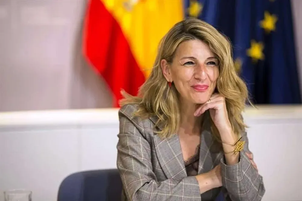 Yolanda Díaz, líder de Sumar.