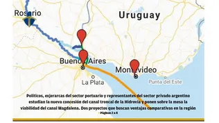 Comercio exterior y transporte: Argentina apunta a las vías navegables