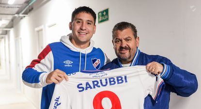 Junto a Flavio Perchman en el Gran Parque Central