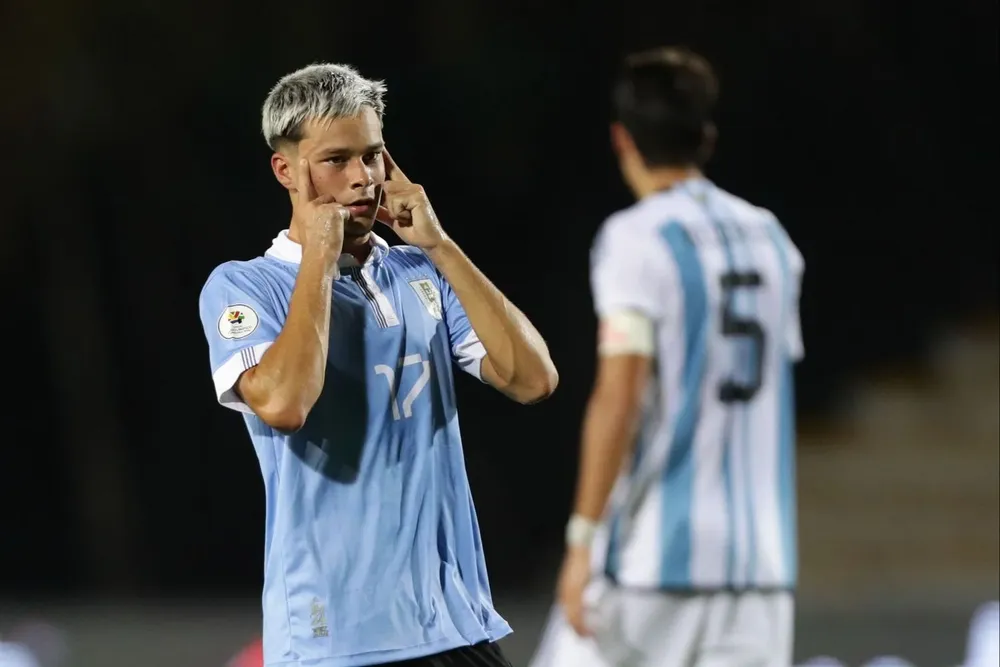 La dedicatoria al Chino Lasalvia, gol a Argentina de Abaldo