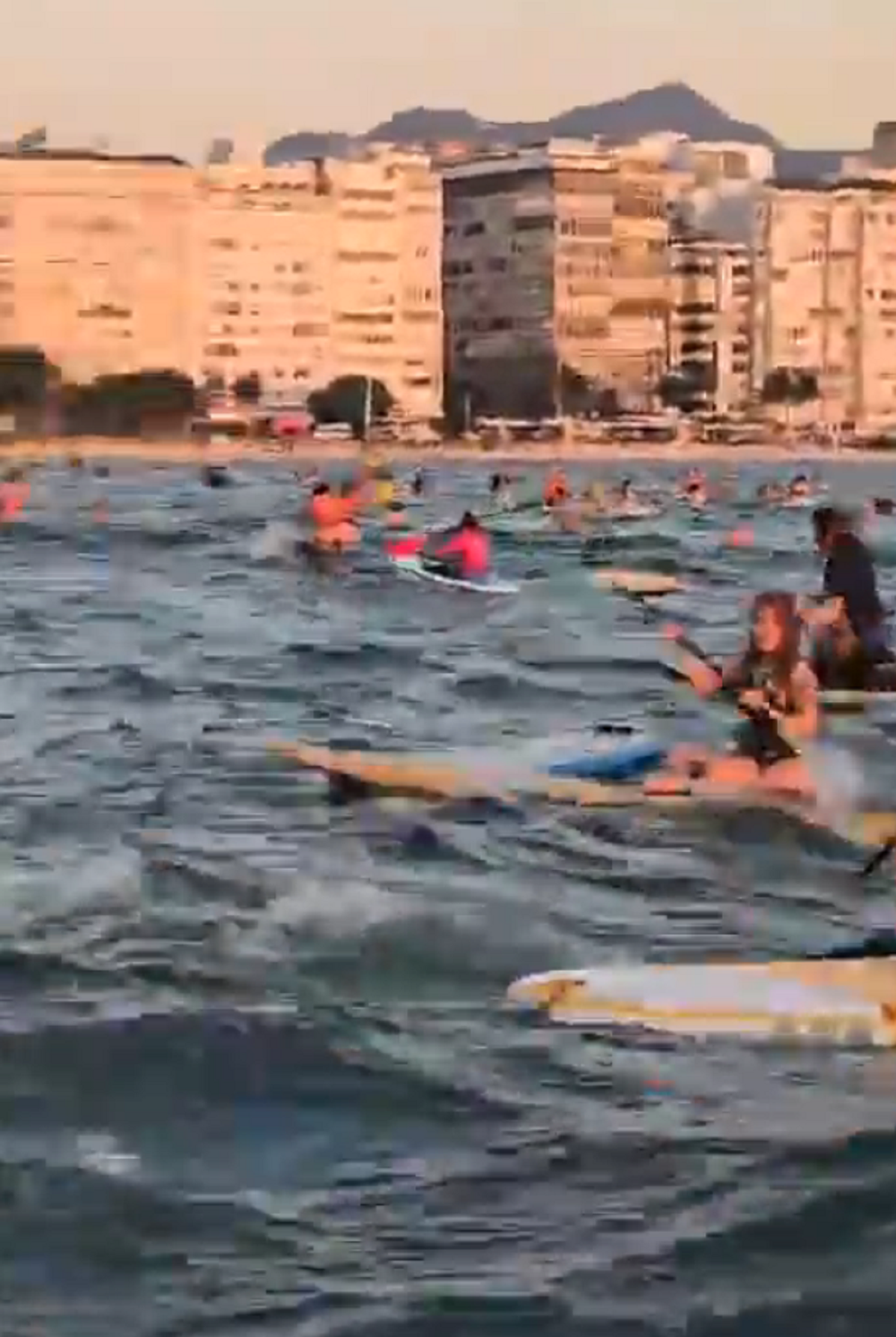 La playa de Copacabana