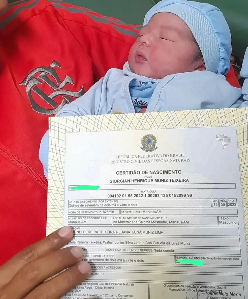 Uno de los tantos ni&ntilde;os al que le pusieron el nombre Giorgian por la pasi&oacute;n que tiene su padre por De Arrascaeta