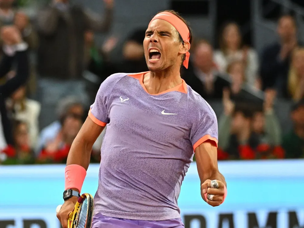 Rafa a la siguiente ronda en Madrid.