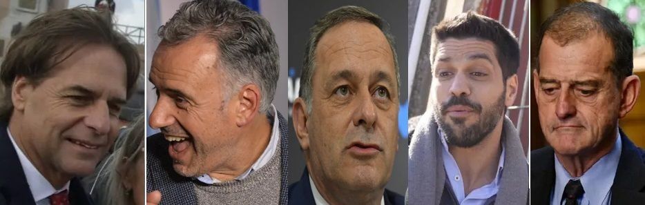 Lacalle Pou y los candidatos a presidente analizados por la IA