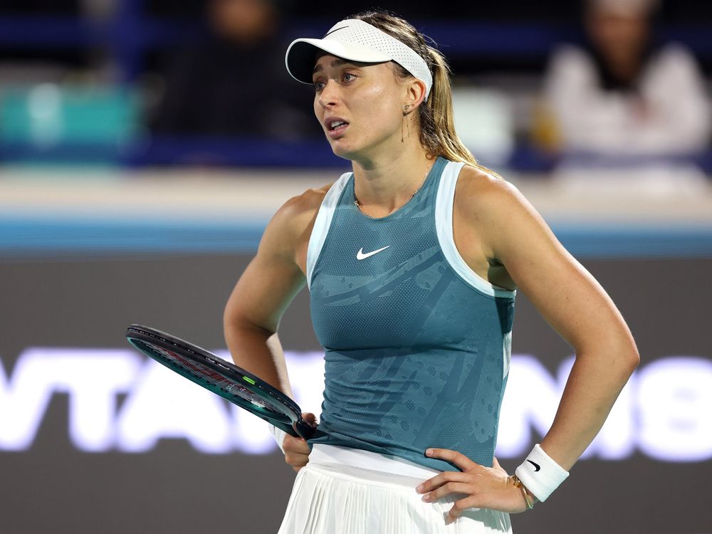 Paula Badosa se retira de Indian Wells.